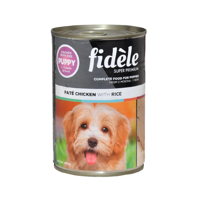 Fidele Puppy Pate Chicken with Vegetables Wet Dog Food